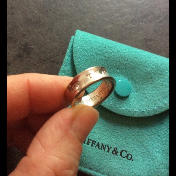 Tiffany & Co. Jewelry - Tiffany Ring,  sterling silver band ring, size 5.5